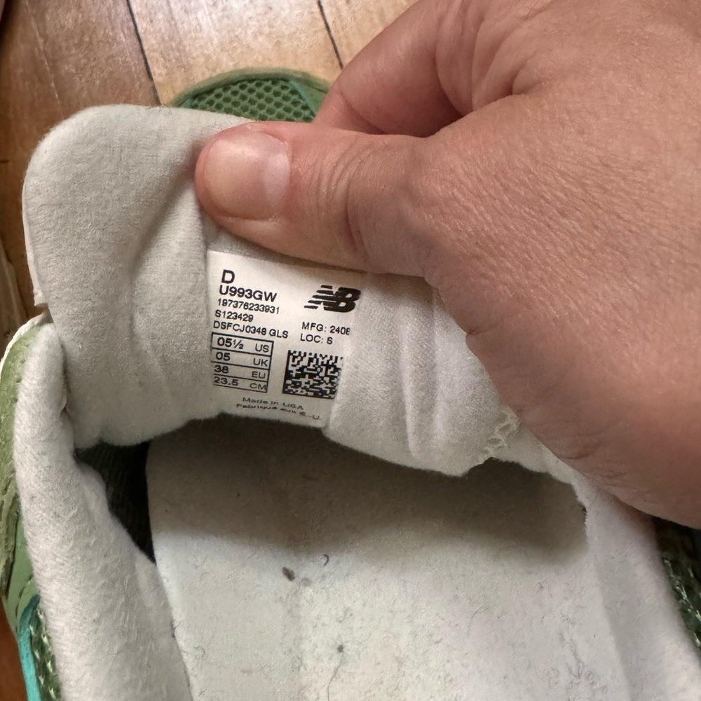 New Balance 993 Made in USA W7 - Picture 3 of 5
